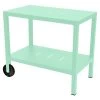 Desserte Roulante De Jardin FERMOB Quiberon - Vert Opaline -Faites partie du mobilier de jardin. 321083 desserte roulante jardin fermob quiberon vert opaline