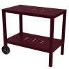 Desserte Roulante De Jardin FERMOB Quiberon - Cerise Noire -Faites partie du mobilier de jardin. 3210b9 desserte roulante jardin fermob quiberon cerise noire