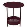 Guéridon De Jardin FERMOB Salsa - Cerise Noire -Faites partie du mobilier de jardin. 3270b9 table basse gueridon fermob cerise noire