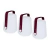 Lot De 3 Lampes Nomades FERMOB Balad H 12 Cm - Cerise Noire 1 Lot De 3 Lampes Nomades FERMOB Balad H 12 Cm - Cerise Noire -Faites partie du mobilier de jardin. 3602b9 lot 3 lampes nomades fermob balad 12cm cerise noire