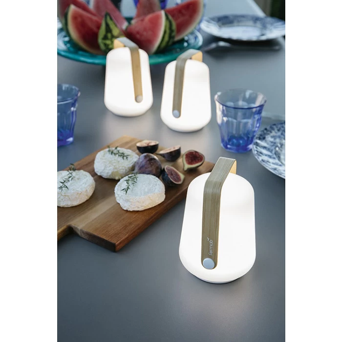 Lot De 3 Lampes Nomades Fermob Balad H 12 Cm Bamboo 4 Lot De 3 Lampes Nomades Fermob Balad H 12 Cm Bamboo – Image 2
