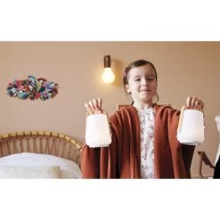 Lot De 3 Lampes Nomades Fermob Balad H 12 Cm Bamboo 22 Lot De 3 Lampes Nomades Fermob Balad H 12 Cm Bamboo -Faites partie du mobilier de jardin. 365100 lot 3 lampes nomades fermob balad h12 bamboo enfant 2