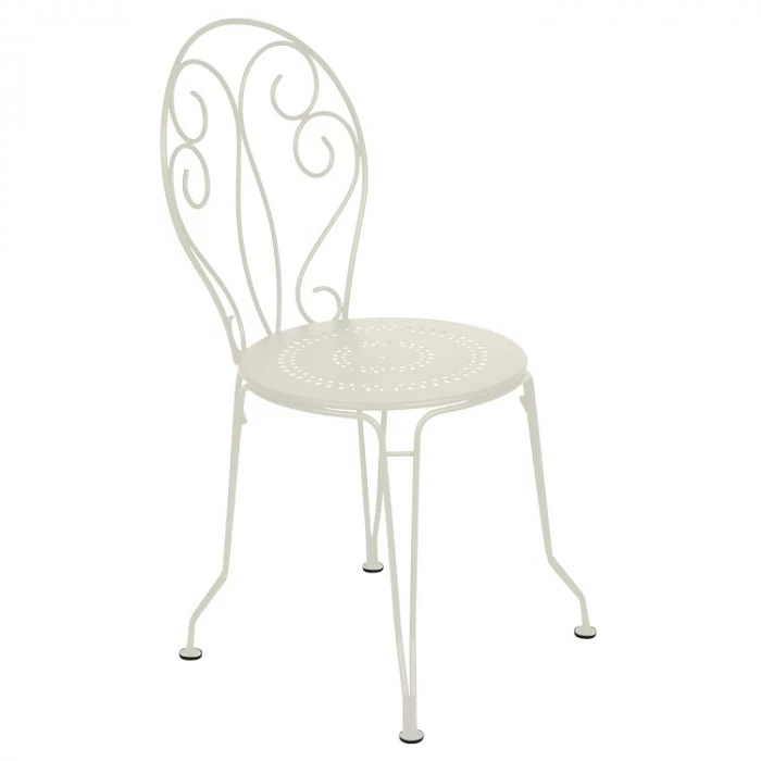 Chaise De Jardin Empilable FERMOB Montmartre - Gris Argile 3 Chaise De Jardin Empilable FERMOB Montmartre - Gris Argile