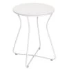 Tabouret De Jardin FERMOB Cocotte - Blanc Coton -Faites partie du mobilier de jardin. 470201 tabouret jardin fermob cocotte blanc coton