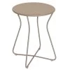 Tabouret De Jardin FERMOB Cocotte - Muscade -Faites partie du mobilier de jardin. 470214 tabouret jardin fermob cocotte muscade