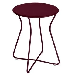 Tabouret De Jardin FERMOB Cocotte - Cerise Noire