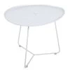 Table Basse FERMOB Cocotte - Blanc Coton -Faites partie du mobilier de jardin. 472001 table basse fermob cocotte blanc coton