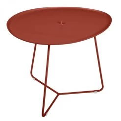 Table Basse FERMOB Cocotte - Ocre Rouge