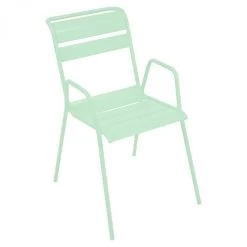 Fauteuil De Jardin Empilable FERMOB Monceau - Vert Opaline