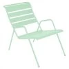Fauteuil Relax FERMOB Monceau - Vert Opaline -Faites partie du mobilier de jardin. 480483 fauteuil relax fermob monceau vert opaline