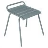 Tabouret De Jardin Empilable FERMOB Monceau - Gris Orage -Faites partie du mobilier de jardin. 480526 tabouret jardin empilable fermob monceau gris orage