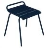 Tabouret De Jardin Empilable FERMOB Monceau - Bleu Abysse -Faites partie du mobilier de jardin. 480592 tabouret jardin empilable fermob monceau bleu abysse