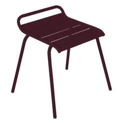 Tabouret De Jardin Empilable FERMOB Monceau - Cerise Noire