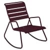Rocking Chair FERMOB Monceau - Cerise Noire -Faites partie du mobilier de jardin. 4806b9 rocking chair fermob monceau cerise noire