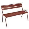 Banc De Jardin FERMOB Monceau - Ocre Rouge -Faites partie du mobilier de jardin. 481020 banc jardin fermob monceau ocre rouge