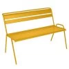 Banc De Jardin FERMOB Monceau - Miel -Faites partie du mobilier de jardin. 481073 banc jardin fermob monceau miel