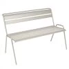 Banc De Jardin FERMOB Monceau - Gris Argile -Faites partie du mobilier de jardin. 4810a5 banc jardin fermob monceau gris argile