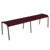 Banc De Jardin FERMOB Monceau XL - Cerise Noire -Faites partie du mobilier de jardin. 4811b9 banc jardin fermob monceau xl cerise noire