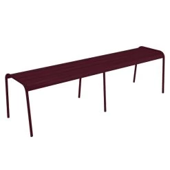 Banc De Jardin FERMOB Monceau XL - Cerise Noire
