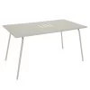 Table De Jardin 6 Personnes FERMOB Monceau 146 X 80 Cm - Gris Argile -Faites partie du mobilier de jardin. 4831a5 table jardin fermob monceau 146 80 cm gris argile