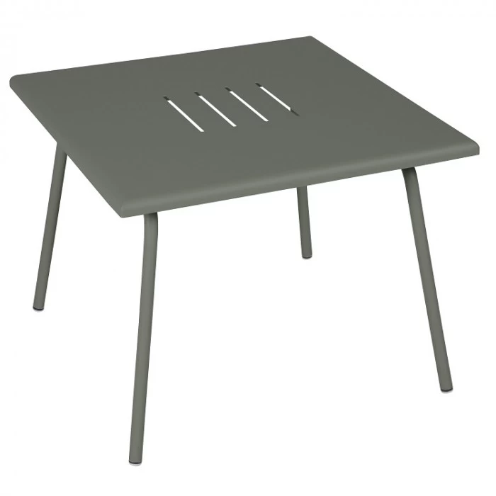 Table Basse De Jardin FERMOB Monceau 57 X 57 Cm - Romarin 3 Table Basse De Jardin FERMOB Monceau 57 X 57 Cm - Romarin