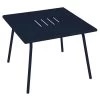 Table Basse De Jardin FERMOB Monceau 57 X 57 Cm - Bleu Abysse -Faites partie du mobilier de jardin. 484192 table jardin fermob monceau 57 57 cm bleu abysse