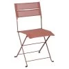 Chaise De Jardin Pliante FERMOB Latitude - Ocre Rouge -Faites partie du mobilier de jardin. 491120st chaise jardin pliante fermob latitude ocre rouge