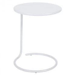 Table Basse De Jardin Déportée FERMOB Coolside - Blanc Coton
