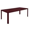 Table De Jardin 10 Personnes FERMOB Oléron 205 X 100 Cm - Cerise Noire -Faites partie du mobilier de jardin. 5531b9 table jardin fermob oleron 205 100cm cerise noire