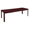Table De Jardin 10 Personnes Avec 2 Rallonges FERMOB Oléron 155 / 255 X 100 Cm - Cerise Noire -Faites partie du mobilier de jardin. 5532b9 table jardin 2 rallonges fermob oleron 155 255 100 cerise noire
