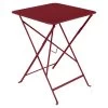 Table De Jardin Pliante 2 Personnes FERMOB Bistro 57 X 57 Cm - Piment -Faites partie du mobilier de jardin. 604243 table jardin pliante fermob bistro 57 57 cm piment