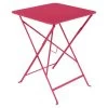 Table De Jardin Pliante 2 Personnes FERMOB Bistro 57 X 57 Cm - Rose Praline -Faites partie du mobilier de jardin. 604293 table jardin pliante fermob bistro 57 57 cm rose praline