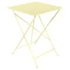 Table De Jardin Pliante 2 Personnes FERMOB Bistro 57 X 57 Cm - Citron Givré -Faites partie du mobilier de jardin. 6042a6 table jardin pliante fermob bistro 57 57 cm citron givre