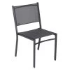 Chaise De Jardin FERMOB Costa - Carbone -Faites partie du mobilier de jardin. 790147st4 chaise jardin fermob costa carbone