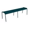 Banc De Jardin FERMOB Monceau XL - Bleu Acapulco -Faites partie du mobilier de jardin. banc jardin fermob monceau xl bleu acapulco 1