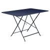 Table De Jardin 6 Personnes FERMOB Bistro 117 X 77 Cm - Bleu Abysse -Faites partie du mobilier de jardin. bistro table 117x77 bleu abysse 1