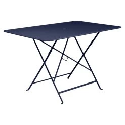 Table De Jardin 6 Personnes FERMOB Bistro 117 X 77 Cm - Bleu Abysse