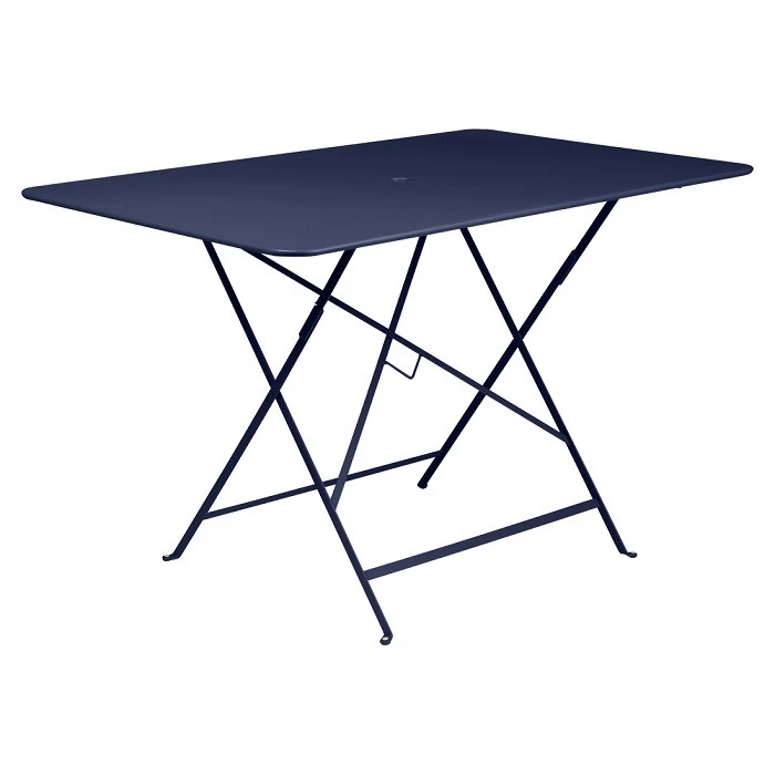 Table De Jardin 6 Personnes FERMOB Bistro 117 X 77 Cm - Bleu Abysse 3 Table De Jardin 6 Personnes FERMOB Bistro 117 X 77 Cm - Bleu Abysse