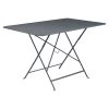 Table De Jardin 6 Personnes FERMOB Bistro 117 X 77 Cm - Carbone -Faites partie du mobilier de jardin. bistro table 117x77 carbone 1