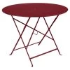 Table De Jardin 4 Personnes FERMOB Bistro Ø 96 Cm - Piment -Faites partie du mobilier de jardin. bistro table d96 piment 1