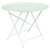 Table De Jardin 4 Personnes FERMOB Bistro Ø 96 Cm - Menthe Glaciale 1 Table De Jardin 4 Personnes FERMOB Bistro Ø 96 Cm - Menthe Glaciale -Faites partie du mobilier de jardin. bistro table d96 menthe glaciale 1