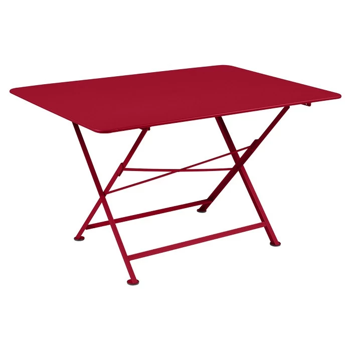 Table De Jardin 6 Personnes FERMOB Cargo 128 X 90 Cm - Piment 3 Table De Jardin 6 Personnes FERMOB Cargo 128 X 90 Cm - Piment