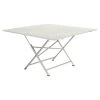 Table De Jardin 8 Personnes FERMOB Cargo 128 X 128 Cm - Gris Argile -Faites partie du mobilier de jardin. cargo table 128x128 gris argile 1