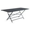 Table De Jardin 10 Personnes FERMOB Cargo 190 X 90 Cm - Carbone -Faites partie du mobilier de jardin. cargo table rectangulaire carbone 1