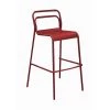 Chaise Haute De Jardin PROLOISIRS Eos - Rouge -Faites partie du mobilier de jardin. chaise haute eos proloisirs rouge studio1 1
