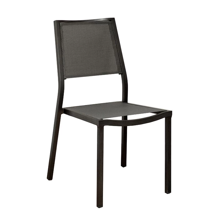 Chaise De Jardin Florence En Aluminium Et Finition Brush - ALIZE 4 Chaise De Jardin Florence En Aluminium Et Finition Brush - ALIZE – Image 2