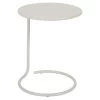 Table Basse De Jardin Déportée FERMOB Coolside - Gris Argile -Faites partie du mobilier de jardin. coolside table deportee gris argile