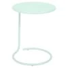 Table Basse De Jardin Déportée FERMOB Coolside - Menthe Glaciale -Faites partie du mobilier de jardin. coolside table deportee menthe glaciale