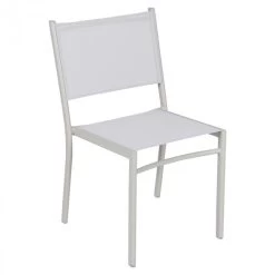 Chaise De Jardin FERMOB Costa - Gris Argile