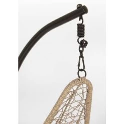 Fauteuil Suspendu Bizzotto Amirantes - Naturel -Faites partie du mobilier de jardin. fauteuil bizzotto amirantes naturel 6